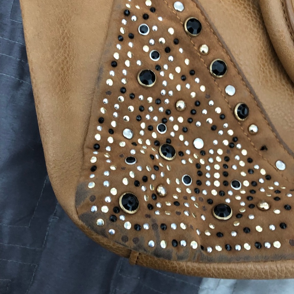 👜👜LaTique Rhinestone Purse With Tassels 👜👜 - Picture 7 of 8